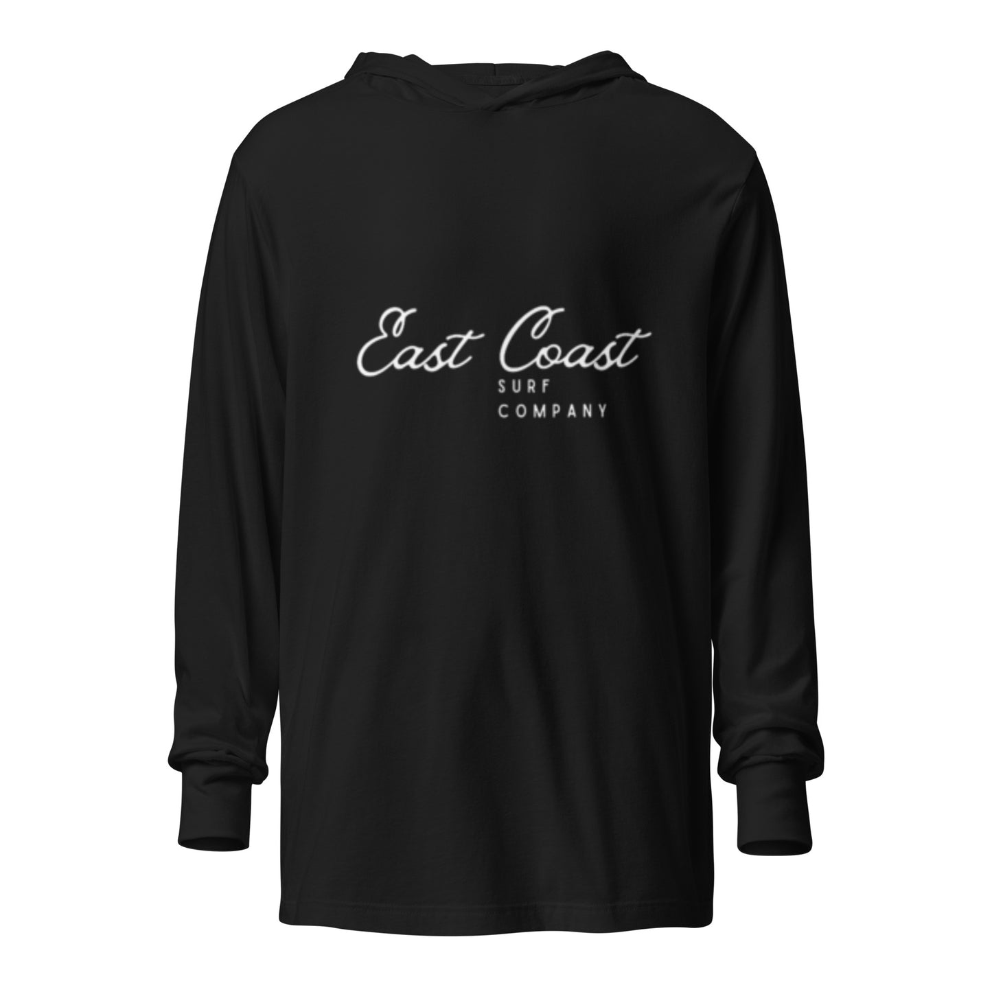 The Emerald Isle | Hooded long-sleeve Black vintage surf T Shirt | East Coast Surf Company