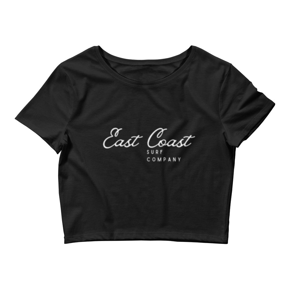 The South Padre Island | Women’s Crop vintage surf T shirt | East Coast Surf Company